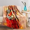 Rock Icon Watercolor Art Blanket for All Seasons Blanket Lunch Break Throw Gift