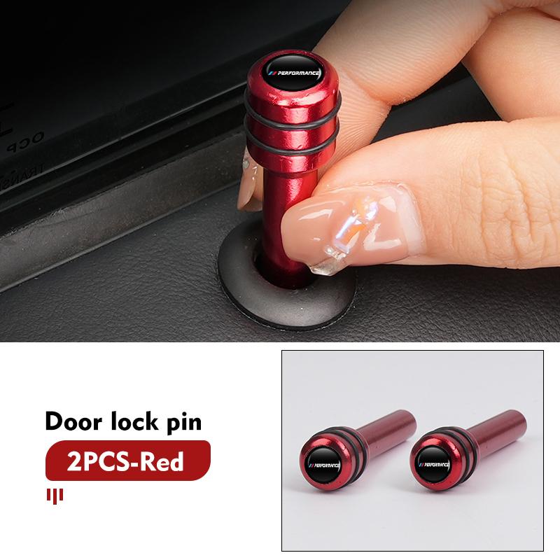 Pour BMW Verrou de Porte de Sécurité Goupille de Tirage Cache Accessoires Intérieurs de Voiture E93 F10 F20 F30 F40 F15 F25 F26 F31 F49 F86 M3 M5 X3