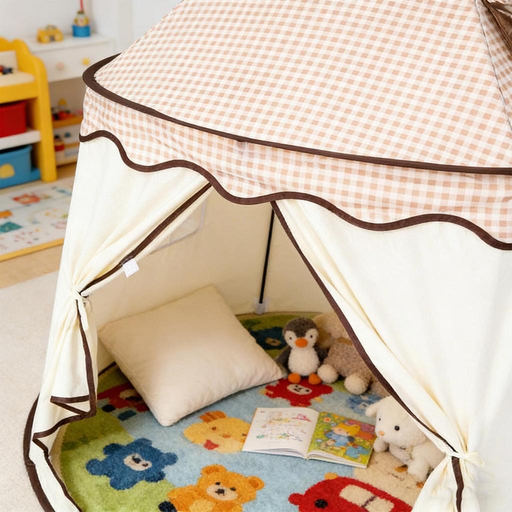 Portable Kids Play Tent for Boys Girls Princess Castle Playhouse Indoor Outdoor Children's Toy House for Toddlers Tent Gift