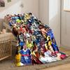 A collage of iconic football players in various jerseys and celebrations. for all seasons blanket lunch break throw gift