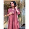 Indisches Damen Aline Kurti Hosen Dupatta Set Pakistanische Partykleidung Salwar Kameez