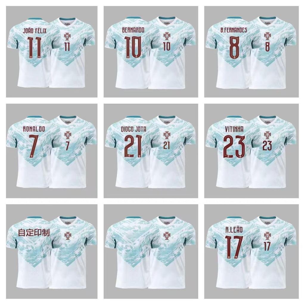 2026 Season US, Canada and Mexico World Cup Portugal Player Version Home and Away Jersey No. 7 C Luo Football Jersey