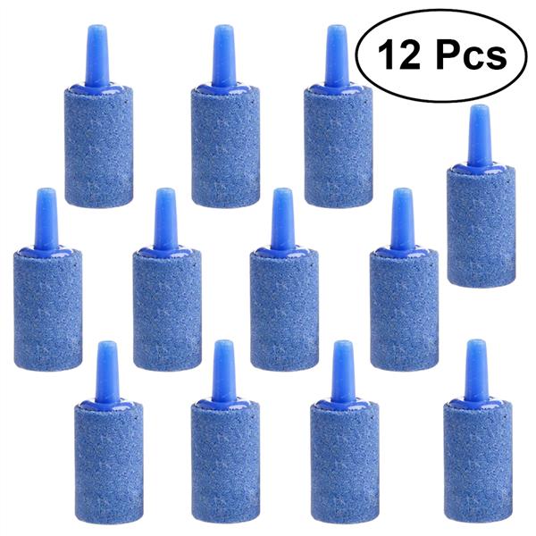 Buy 12pcs Airstone for Aquarium Air Bubble Stone Oxygen Stone for Fish ...