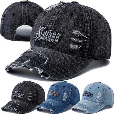 Hot Sale Unisex Baseball Cap NEW Letter Denim Cap Men Women Outdoor Fashion Hat Sports Hats