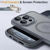 Luxury Antiskid Hard PC Matte Case For iPhone 15 14 13 12 11 Pro Max Plus  Full Lens Protect Magsafe Magnetic Translucent Cover
