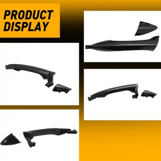 Outside Exterior Door Handle Rear Left Driver Side For 2011-16 Hyundai Elantra I