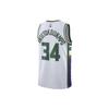 Nike Dri-FIT NBA Milwaukee Bucks Giannis No.34 Jersey 'White' Men's DB4035-100