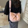 Spacious Drawstring Bucket Bag For Women Trendy Casual Tote Bag In Elegant Colors