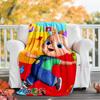 Coperta Stampata a Tema CoComelon - Perfetta per Divano, Letto, Viaggi e Uso Esterno | Lavabile in Lavatrice, Accogliente e Durevole.