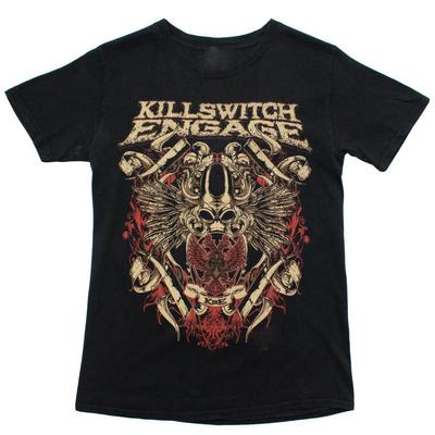 Killswitch Engage Vintage 2013 Cotton Black All Size Men Women Tee Shirt TR025
