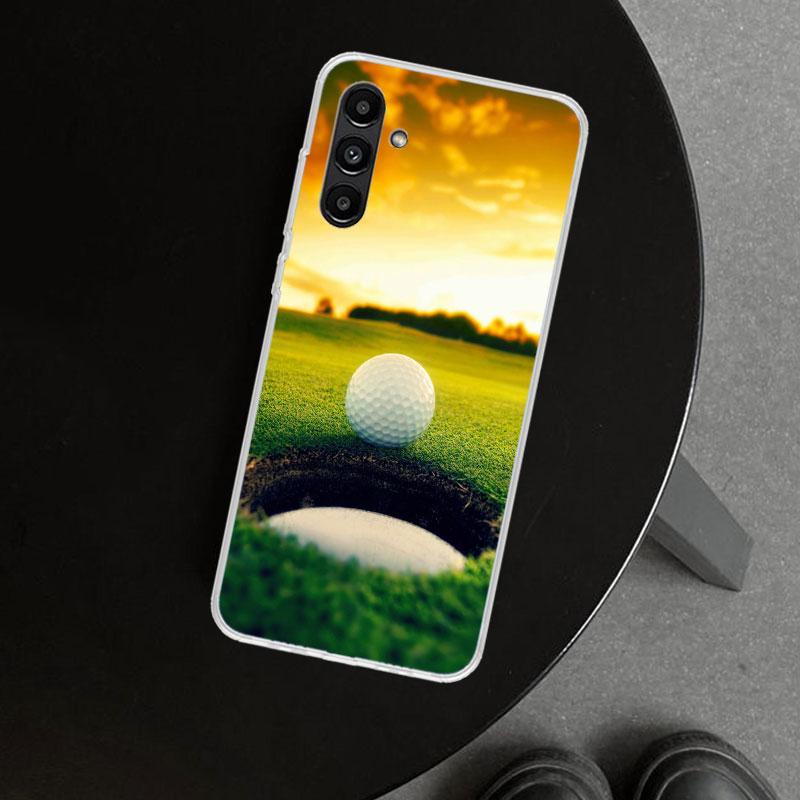 Modern Golf Sports Phone Case Cover for Samsung Galaxy A17 A16 A26 A36 A56 A57 A37 A15 A25 A35 A55 A14 A24 A34 A54 A13 A23 A33 A