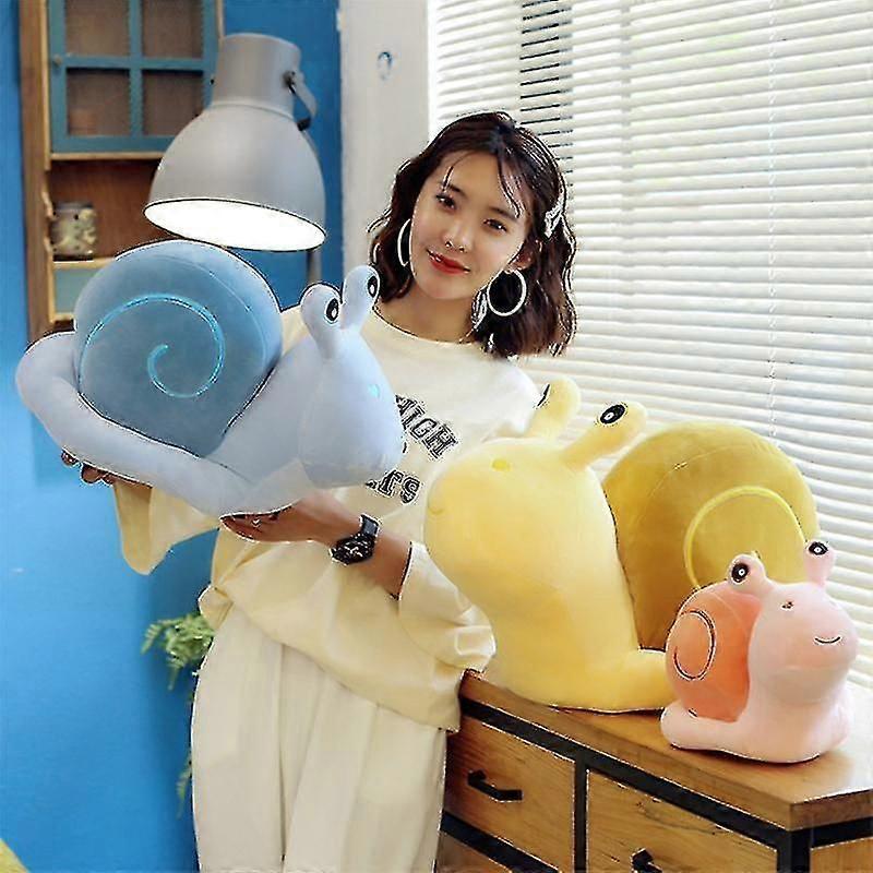 1pc 20cm-45cm Colourful Snails Plush Toy Stuffed Animals Cartoon Snail Soft Baby Cuddly Doll Pillow Kids Toys Birthday Xmas Gift