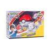 Pokemon Arena Battle Set Spinning Top Ball Game Pikachu Charmander Mew Action Figure Box for Kids