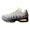 Undefeated X Nike Air Max 95 Yellow Unisex Sneakers Black Opti-Yellow Pearl-Grey IB4523-002
