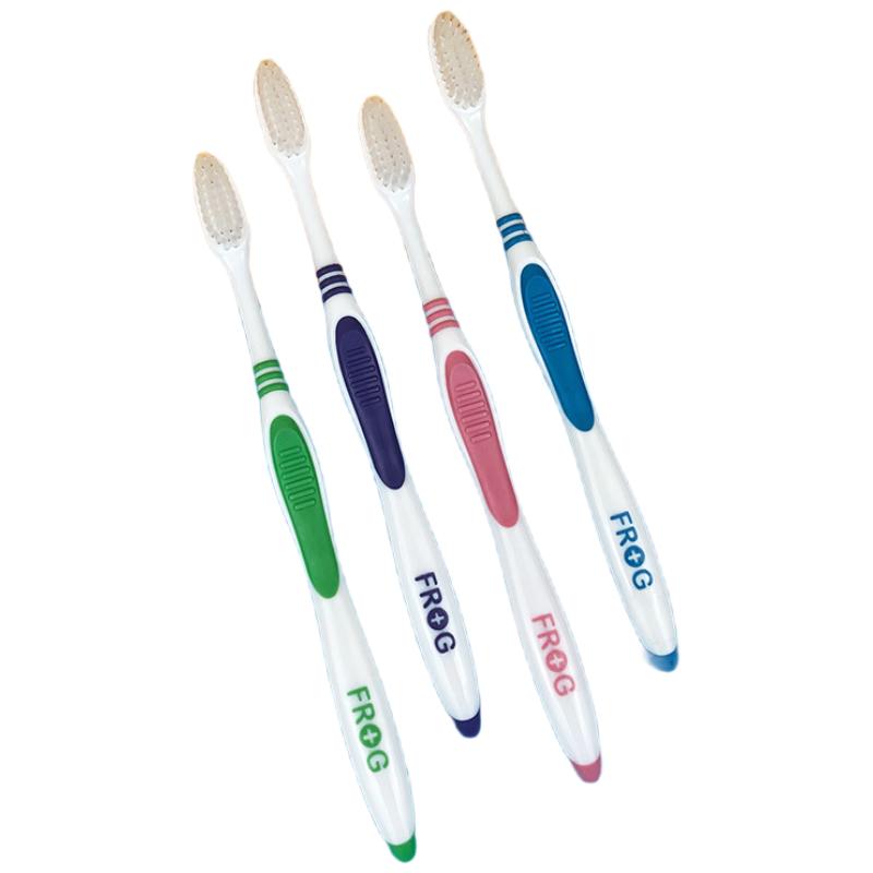 Frog Carbon Soft Bristle Adult Toothbrush Set