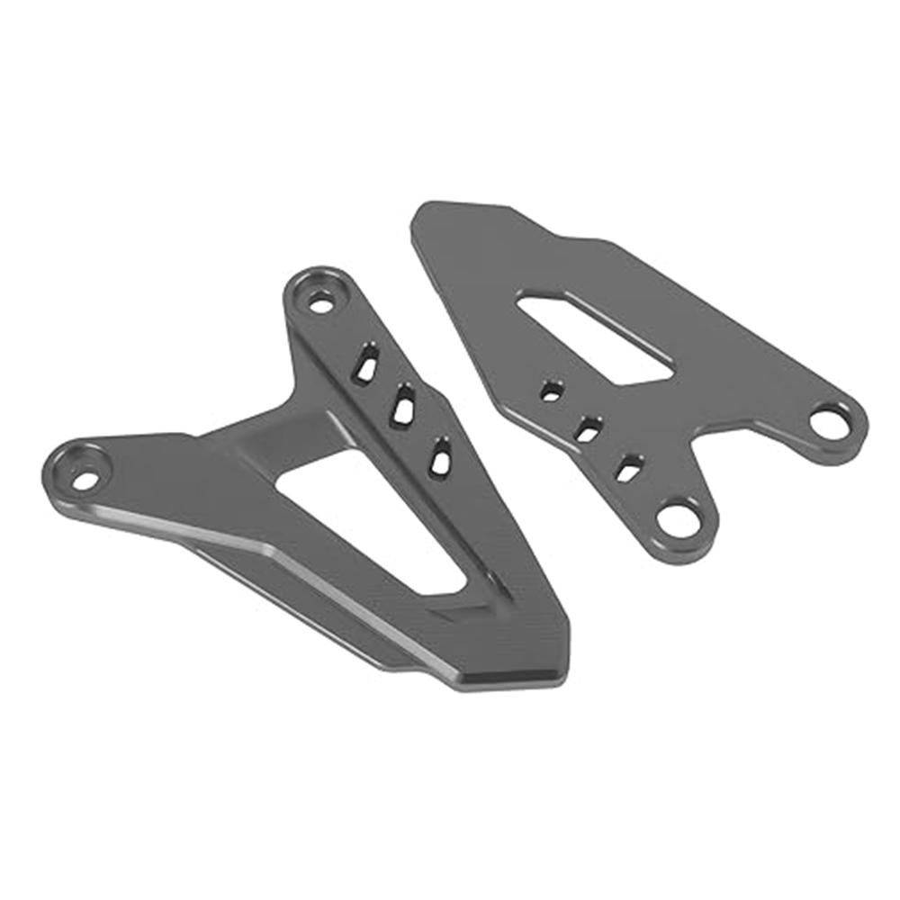Rearset Footrests Pedal Rear Heel Guard Plates For Kawasaki NINJA 400 Z400 Ninja 250 Z250 2018-2025 Foot Pegs Protector Cover