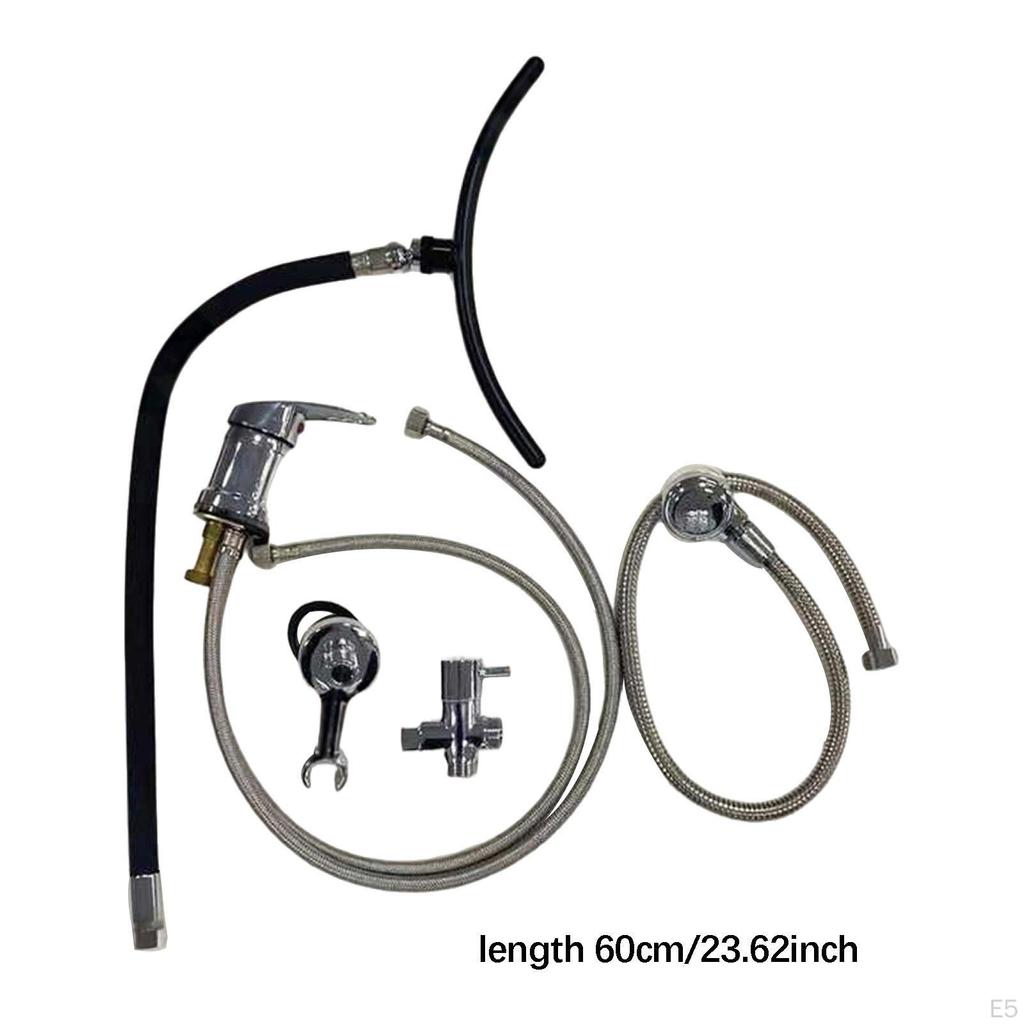 Equipment Frame Shower Head Hair Washing Bowl Massage Water Circulation Aluminum Alloy for Hygienic