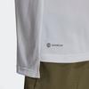 adidas T Shirts Men's White Crew Neck Moderate Straight Fit H53383