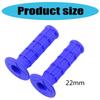 Motorcycle Rubber Hand Grips 22mm 7/8'' Handlebar Grips Universal Motorcycle Modification Hand Grips