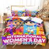 3D Print True and the Rainbow Kingdom Bedding Set Twin Queen King Full Size Duvet Cover Pillowcase Bed Boys Girls Adult