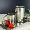 Shangqi 500ml Insulated Stainless Steel Kids Cup with Lid and Carry Strap