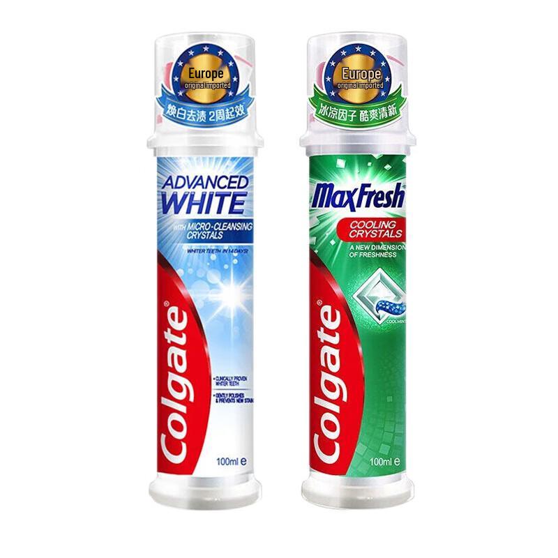 

Colgate Whitening & Cool Fresh Toothpaste Duo Pack
