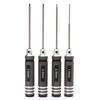 4Pcs/Set Allen Hex Screwdrivers H1.5mm/2.0mm/2.5mm/3.0mm Hexagon Screwdriver for Model Aircraft DIY Hand Tools