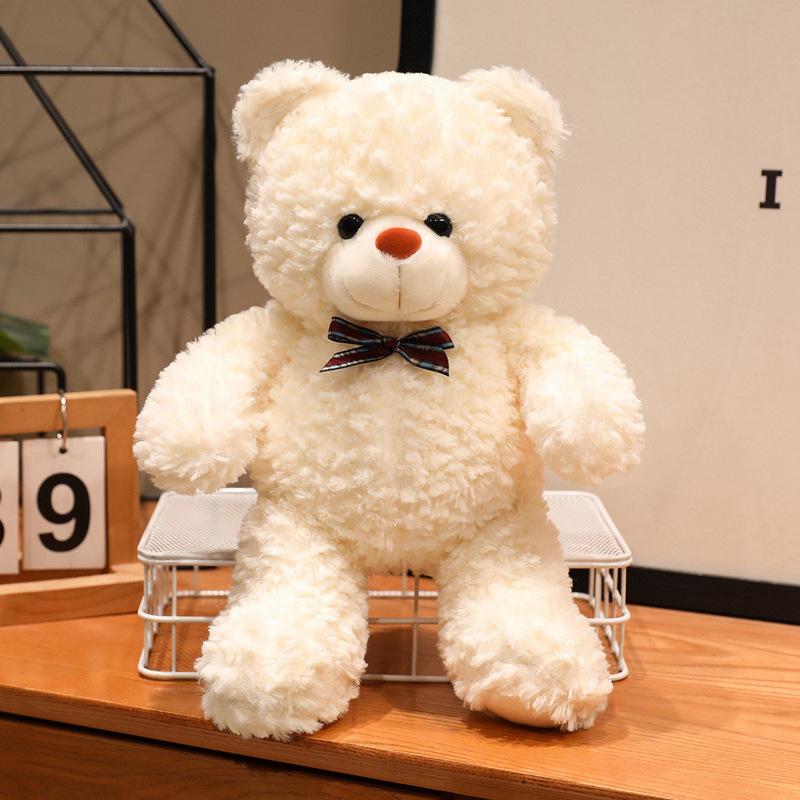 

30cm Kawaii Bear Plush Toy Cute Stuffed Animal Candy Bear 5 Colors for Girls Kids Birthday Xmas Gift 30cm