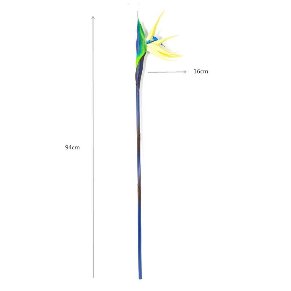Authentic Touch Artificial Bird of Paradise Long Stem Fake Flower Faux Plants  Wedding Decoration