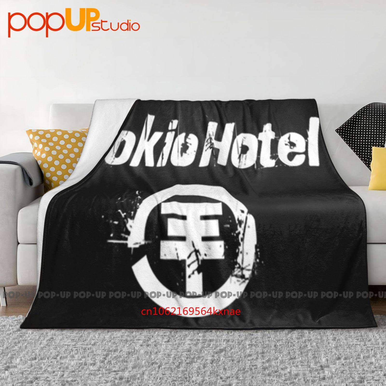 

Tokio Hotel Vintage Retro Metal Band Rock Ultra-Soft Blanket Quilt Winter Sofa Cover Bed Covers 30x40in