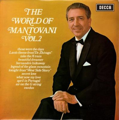 LP Record MANTOVANI & HIS ORCHESTRA - The World Of Mantovani Vol.2 SPA36 Decca 1969 UK Jazz Used