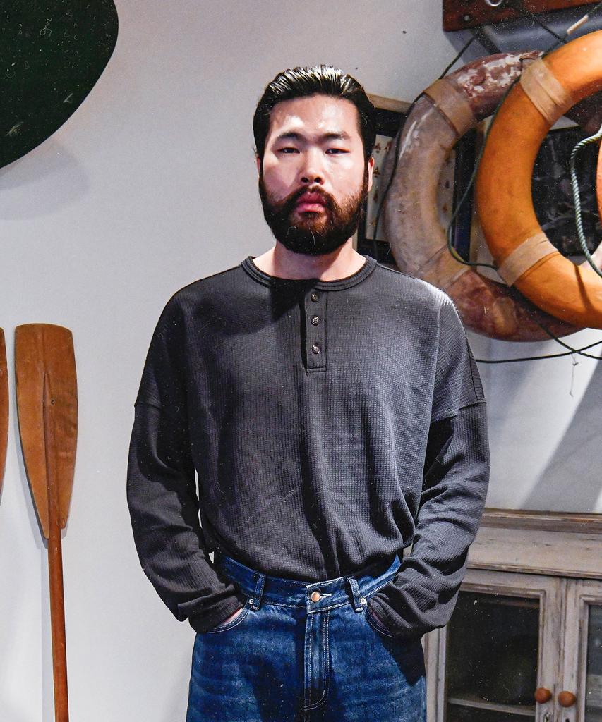 VDR Cozy Henlyneck Long Sleeve [Smoke Gray]