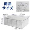 IKY Card Storage Box, Large Capacity, with Lid, Stain-Resistant Dividers, PSA Loader Compatible, Clear