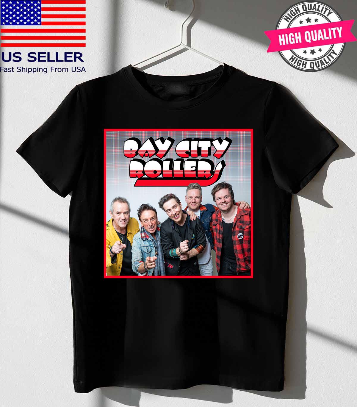 2026 Tour Bay City Rollers Band T Shirt Classic Black Unisex S-5XL E1933 S