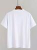 Men's Loose Cotton Dog Pattern Printed T-shirt, Casual Short-sleeved Round-neck T-shirt, Summer Outdoor Men's Wear