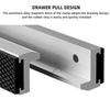 Universal Fit Silver Vise Jaws Multi-Purpose Protector Cover Vice Jaw Covers Strong Magnetic Universal Vice Jaws Metal Vice
