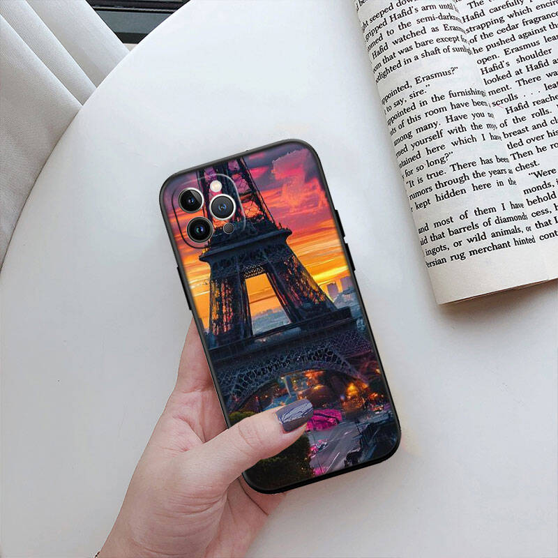 MH128 Paris Eiffel Tower Case for Samsung A06 A35 A25 A24 A15 A05S A05 M55 M35 M15 A02 A12 A13 A10 A16 A20 A30 A22 A31 A32 A33 A42 A50