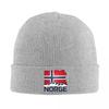 Berretto Lavorato a Maglia Caldo con Bandiera Norvegese Moda Cappello Berretto Autunno Inverno Cappelli Beanie da Esterno per Uomo Donna Adulto