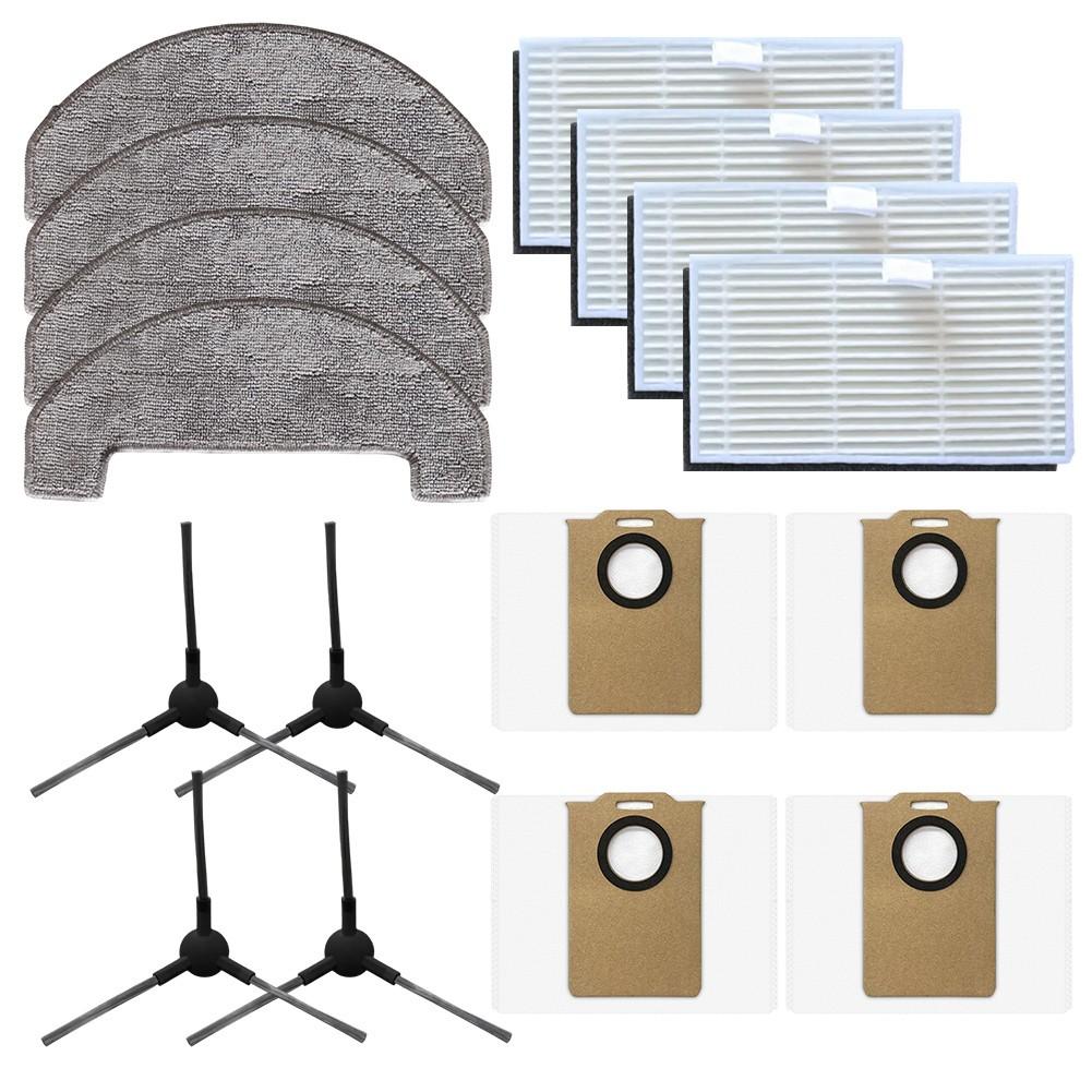 

Для робота-пылесоса MONSGA MS1 MAX Запчасти Фильтры Салфетки для швабры Мешки для пыли Щетки A