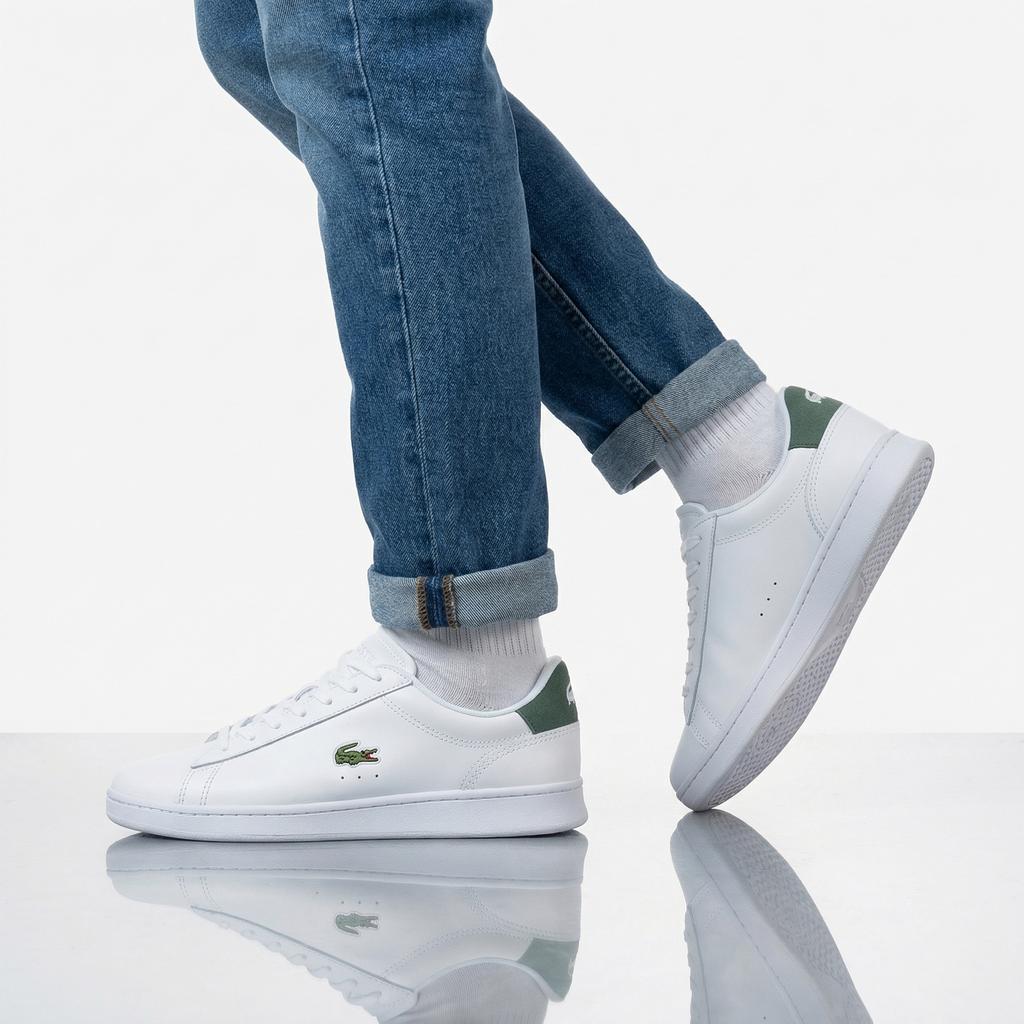 Lacoste Carnaby Set 224 - Men's Sneakers Shoes White 748SMA00111R5 ORIGINAL