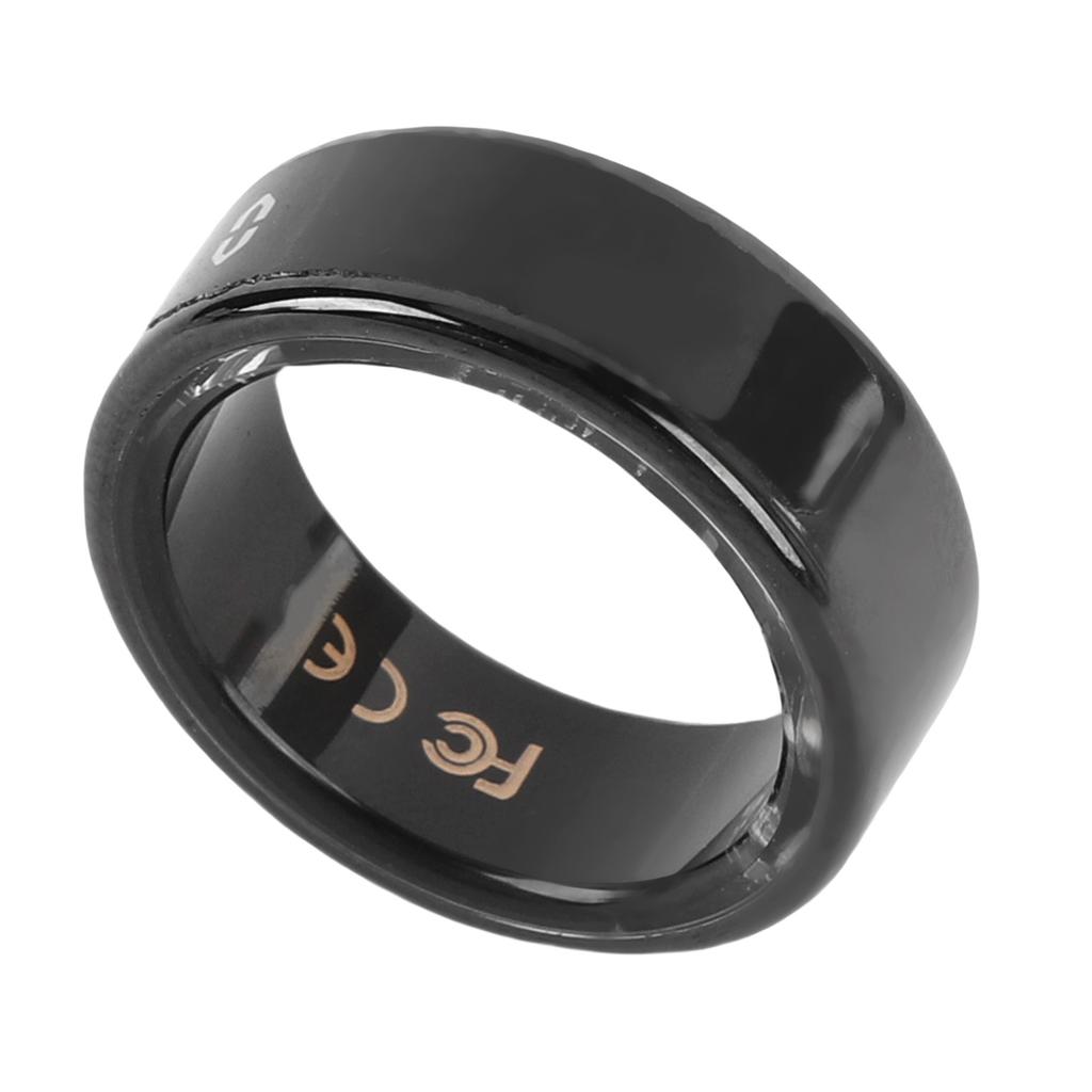 Fitness Tracker Ring mit Displaybildschirm Video Page Turner Kamerasteuerung 50 Meter Wasserdichtigkeit Sma