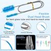 12/13Pcs Dust Removal Bottle Brush Cleaning Set Professional Pipe Brush Set  Sinks Cleaning