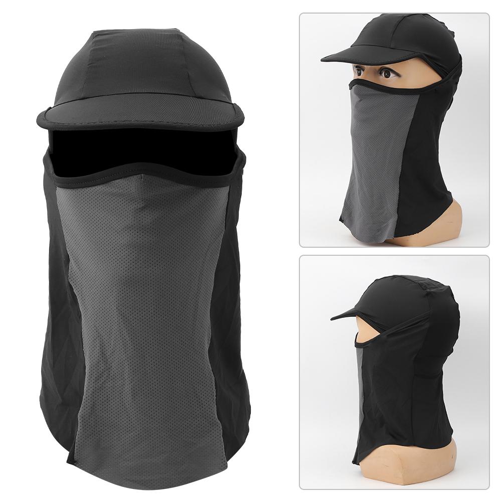 Summer Full Face Comprehensive Protection High Elastic Breathable Hat Face Guard for Cycling Fishing Outdoor