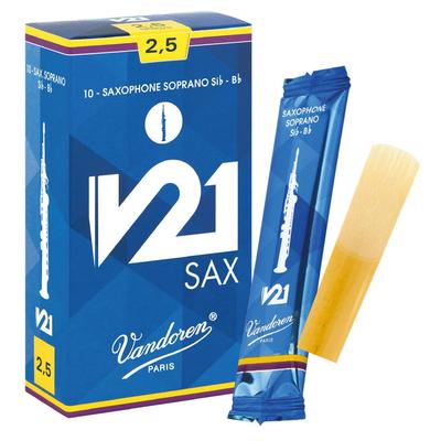Vandoren Altsaxophonblatt V21 2-12 10 Stück