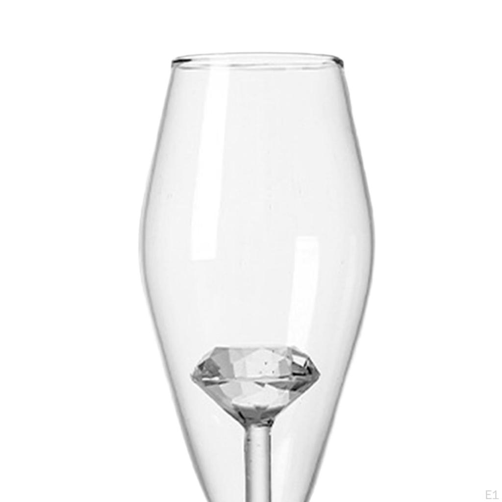 Set di Calici da Vino Diamante per Occasioni Speciali