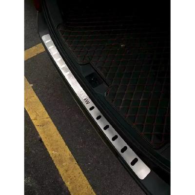 TundraFlow Chrome Trunk Sill Trim Guard for Toyota RAV4     2024 2025, Rear Bumper Topper Protector Cover Scuff