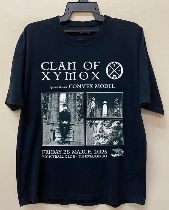 

The Legends Return Clan of Xymox Band Tour 2025 T Shirt Full Size S-5XL Unisex T-Shirt M