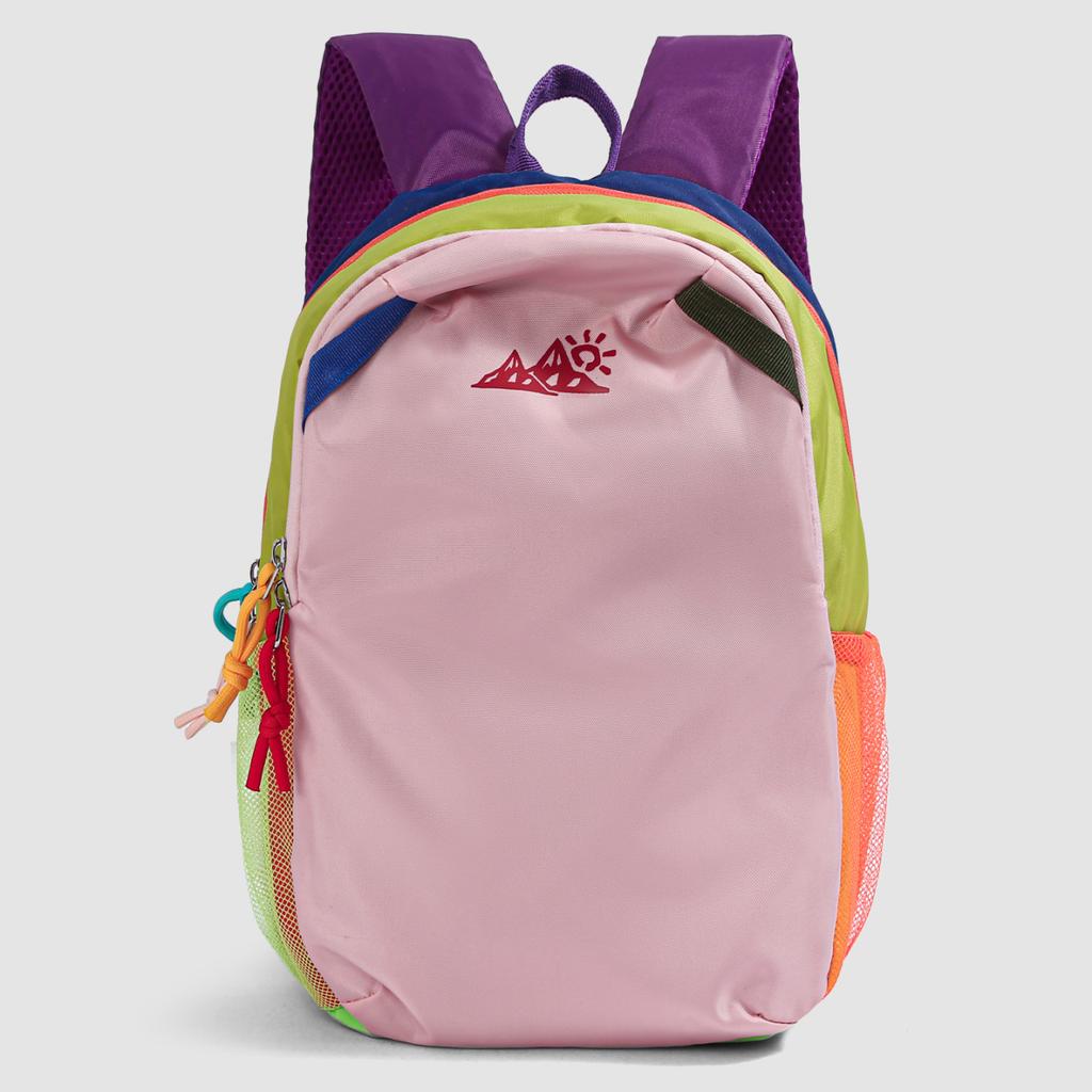 Schoolbag new outdoor sports mountaineering bag contrasting color backpack leisure travel bag student schoolbag light hiking backpack light