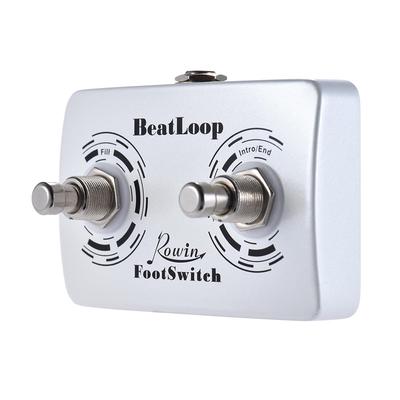 Rowin BeatLoop podwójny przełącznik nożny pedał nożny do pedału efektów nagrywania Rowin BEAT LOOP z
