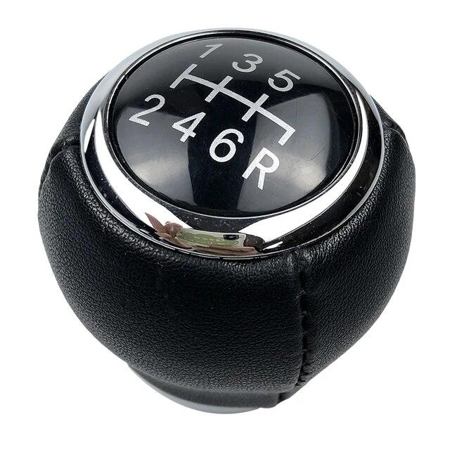 Car Styling Leather Gear Shift Knob Stick Shifter Lever Head For SUBARU LEGACY OUTBACK FORESTER IMPREZA STI WRX 2009-2018